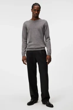 Lyle Merino Crew Neck Sweater|J.Lindeberg Online