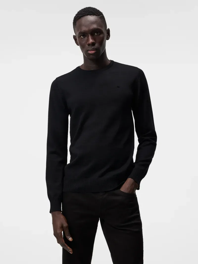 Lyle Merino Crew Neck Sweater|J.Lindeberg Online
