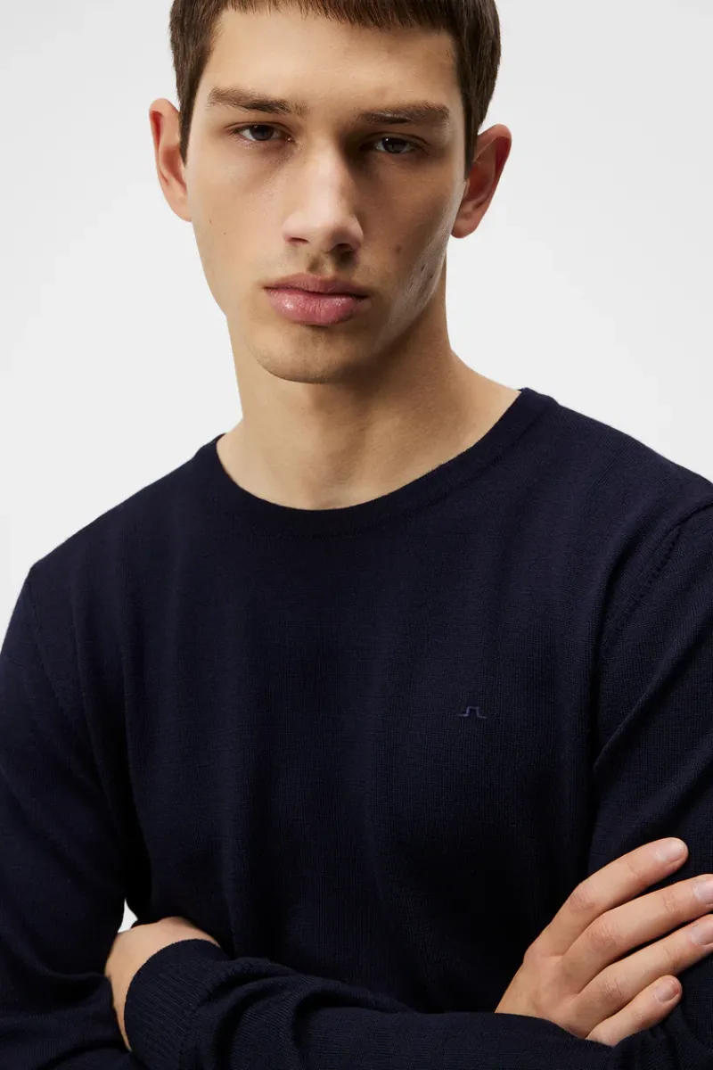 Lyle Merino Crew Neck Sweater|J.Lindeberg Sale