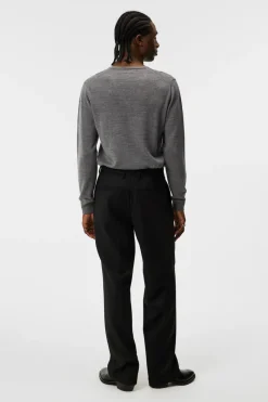 Lymann Merino V-neck Sweater|J.Lindeberg Outlet