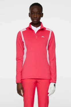 Mae Quarter Zip Mid Layer|J.Lindeberg New