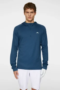 Mario Quarter Zip Hood|J.Lindeberg Online