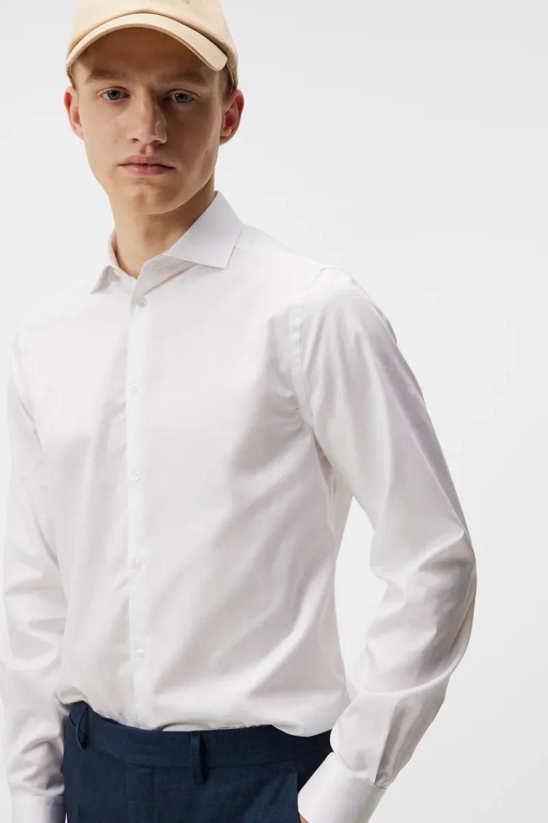 Non-iron Twill Superslim Shirt|J.Lindeberg Best