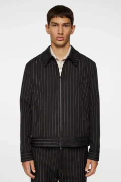 Parke Pin stripe jacket|J.Lindeberg Online