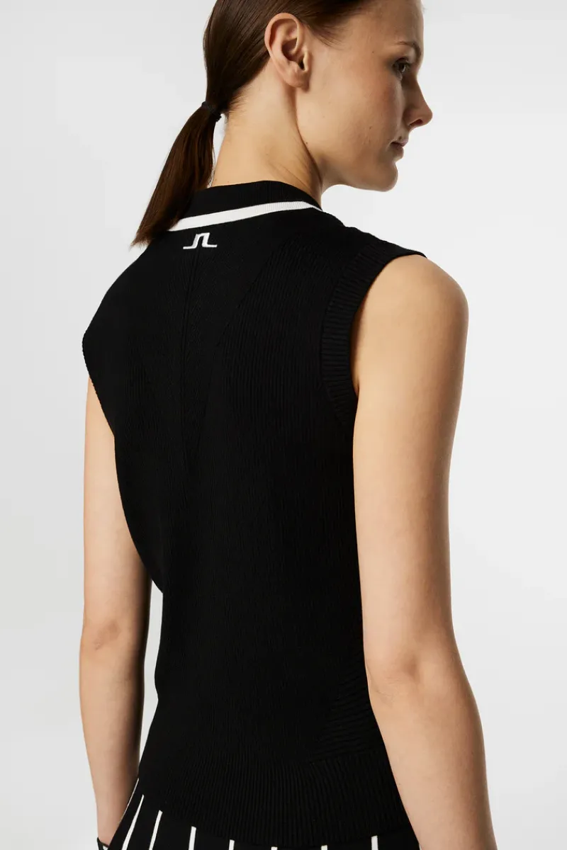 Ramona Knitted Polo Shirt|J.Lindeberg Best