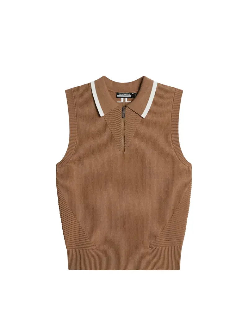 Ramona Knitted Polo Shirt|J.Lindeberg New