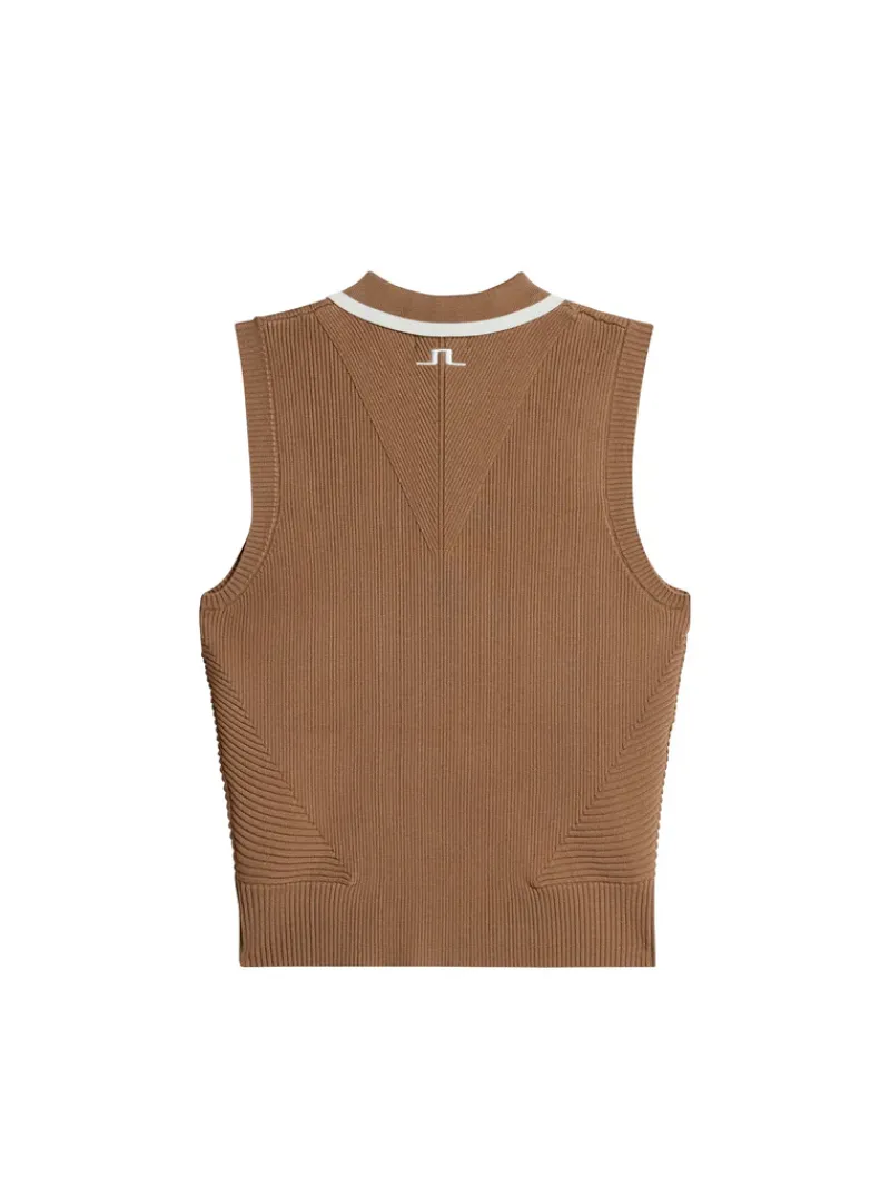 Ramona Knitted Polo Shirt|J.Lindeberg New