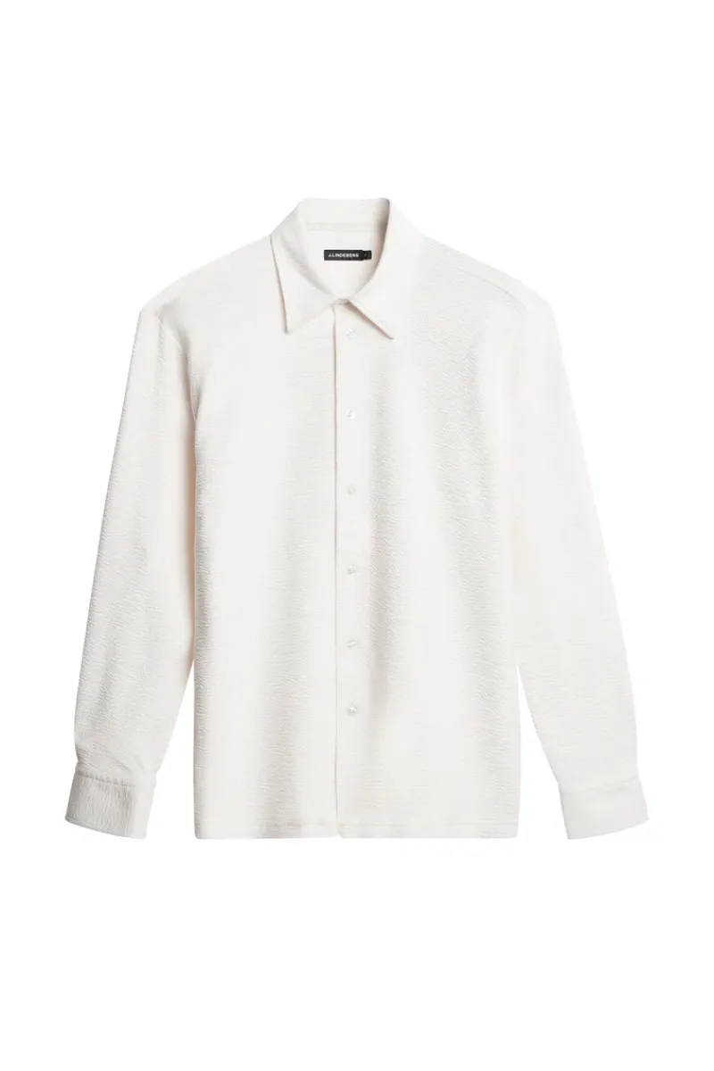 Reg LS Crinkle Jersey Shirt|J.Lindeberg Sale