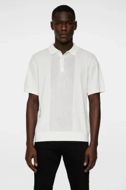 Reymond Solid Stripe Polo|J.Lindeberg Hot