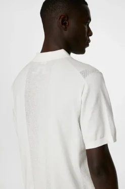 Reymond Solid Stripe Polo|J.Lindeberg Hot