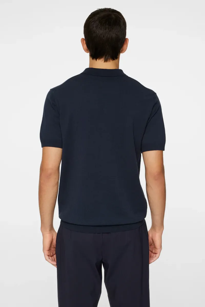 Ridge Knitted Polo|J.Lindeberg