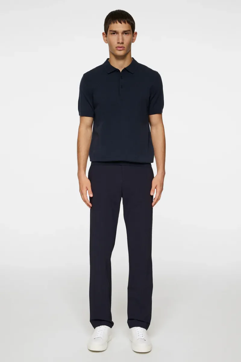 Ridge Knitted Polo|J.Lindeberg