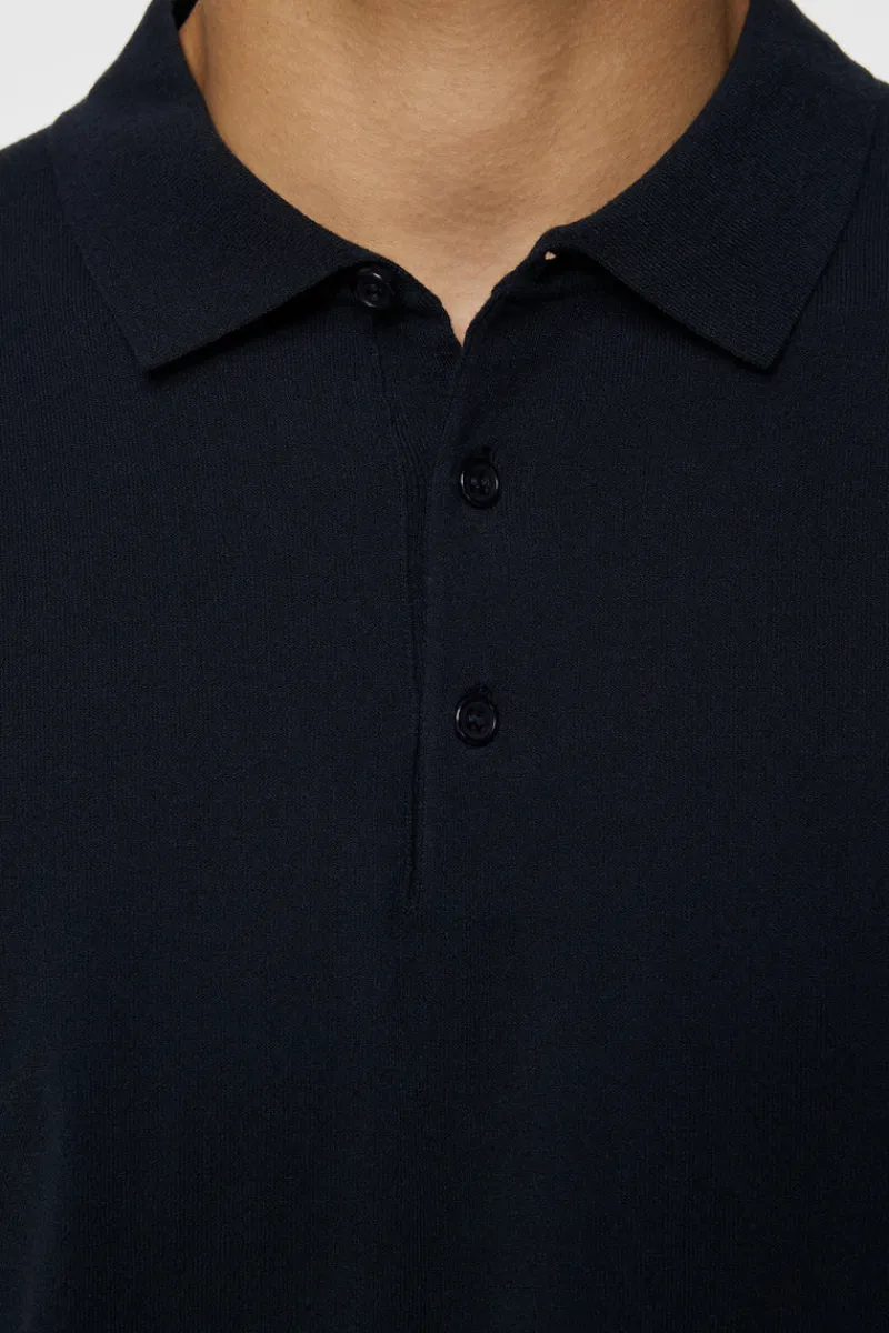 Ridge Knitted Polo|J.Lindeberg