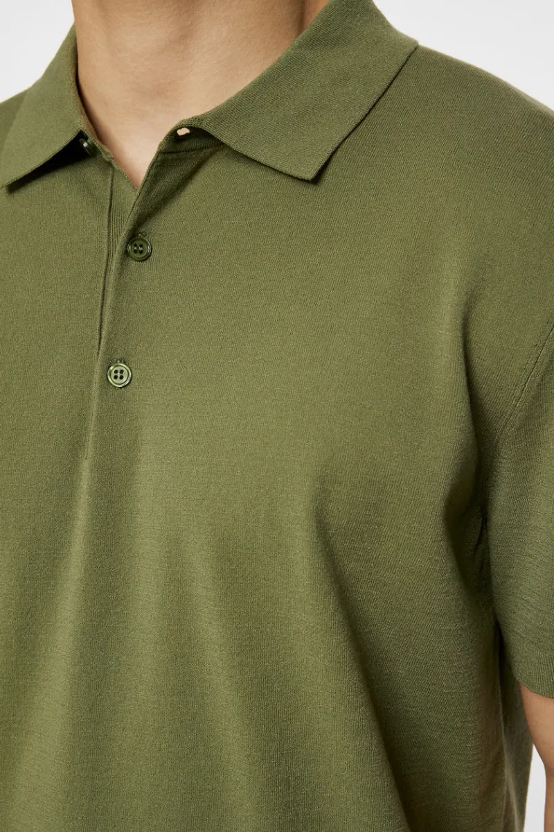 Ridge Knitted Polo|J.Lindeberg Outlet