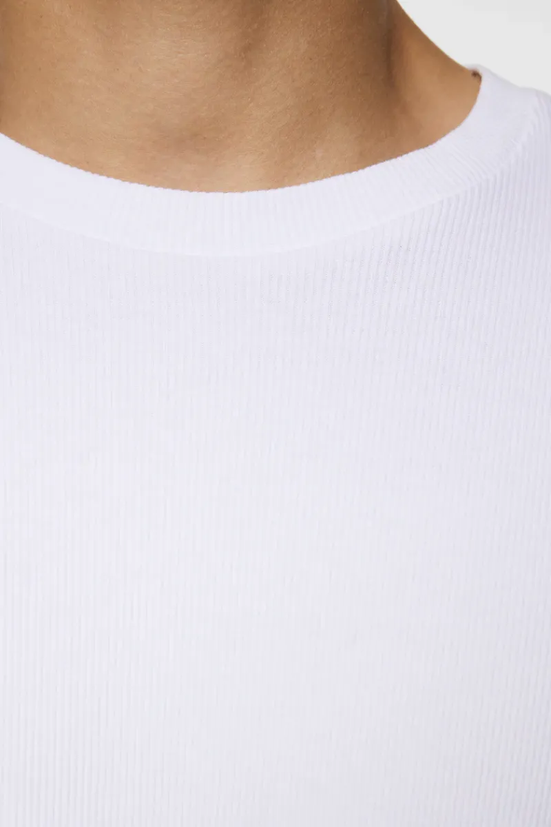 Rob Slim Rib Tee|J.Lindeberg Outlet