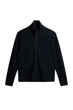 Skyler Wool Blend Zip Cardigan|J.Lindeberg Outlet
