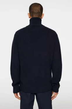 Skyler Wool Blend Zip Cardigan|J.Lindeberg Outlet