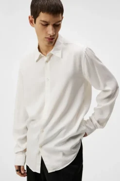 Slim LS Comfort Tencel Shirt|J.Lindeberg Discount