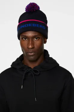 Stripe Beanie|J.Lindeberg Best