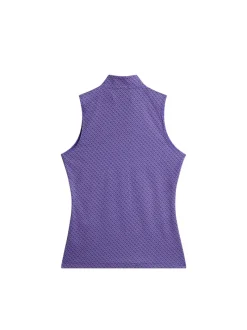 Tiana Print Sleeveless Top|J.Lindeberg Outlet