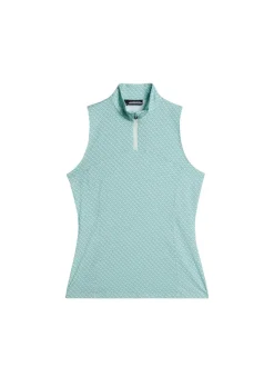 Tiana Print Sleeveless Top|J.Lindeberg Outlet