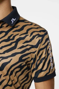 Tour Tech Print Polo|J.Lindeberg
