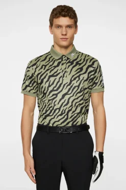 Tour Tech Print Polo|J.Lindeberg Clearance