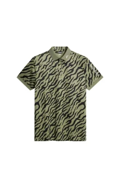 Tour Tech Print Polo|J.Lindeberg Clearance