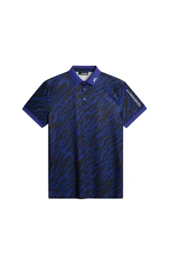 Tour Tech Print Polo|J.Lindeberg Sale