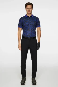 Tour Tech Print Polo|J.Lindeberg Sale