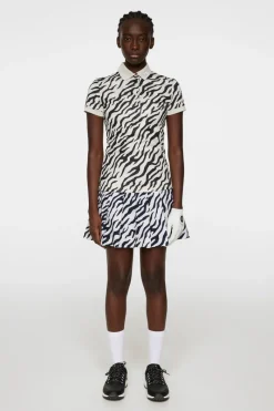 Tour Tech Print Polo|J.Lindeberg New