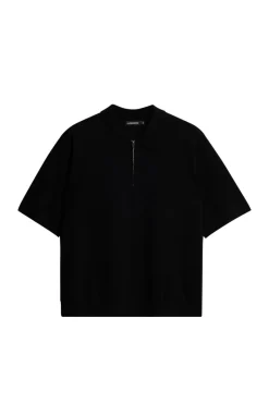 Tyler Quarter Zip Knit Polo|J.Lindeberg Sale