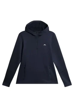 W Aerial Quarter Zip Hood|J.Lindeberg Hot