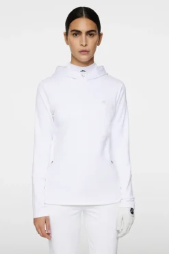 W Aerial Quarter Zip Hood|J.Lindeberg