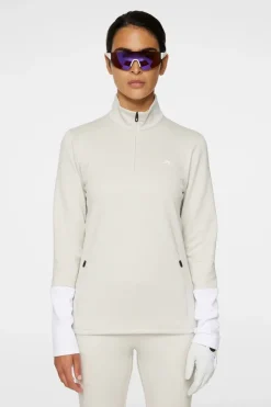 W Aerial Quarter Zip Mid Layer|J.Lindeberg Outlet