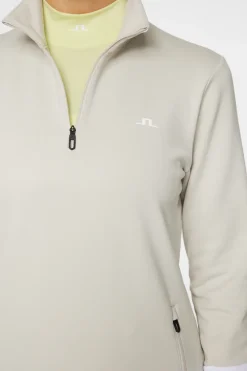 W Aerial Quarter Zip Mid Layer|J.Lindeberg Outlet