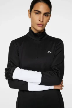W Aerial Quarter Zip Mid Layer|J.Lindeberg Hot