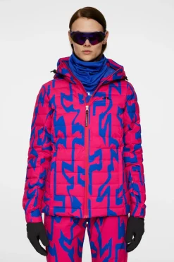 W Thermic Down Jacket Printed|J.Lindeberg