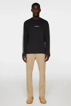 Walsh LS Print T-shirt|J.Lindeberg Discount