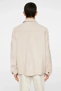 Wilden Suede Overshirt|J.Lindeberg Online