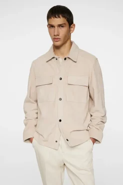 Wilden Suede Overshirt|J.Lindeberg Online