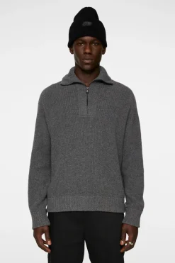 Wilmer Quarter Zip Knit|J.Lindeberg Outlet